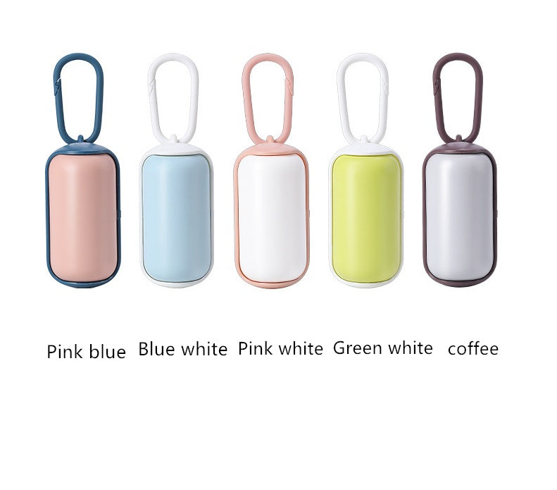 Portable Cats Dogs Garbage Bag Holder Pet Poop Bags Carrier Dispenser.