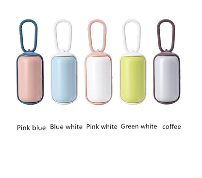 Portable Cats Dogs Garbage Bag Holder Pet Poop Bags Carrier Dispenser.